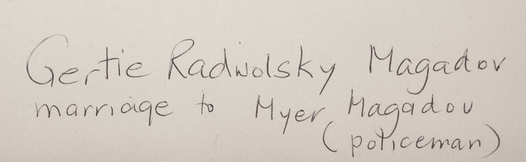 Vintage 1930s Wedding Wax Tiara Bridal Headpiece w Photo & Provenance - Poppy's Vintage Clothing