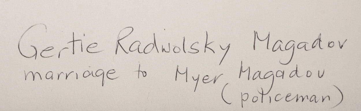 Vintage 1930s Wedding Wax Tiara Bridal Headpiece w Photo & Provenance - Poppy's Vintage Clothing