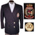 Vintage RCN 1940s White Ensign Club Crest Blue Blazer Canadian Naval Veteran - Poppy's Vintage Clothing