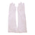 Vintage NOS Ladies White Leather Cutwork Gloves Unused Size 6.5 - Poppy's Vintage Clothing