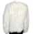 Vintage 1970s White Marabou Evening Jacket Ladies Size M