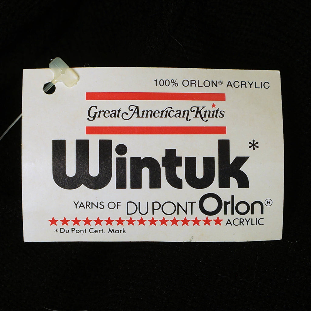 Vintage 70s Sweater Op Art Rainbow Acrylic Knit