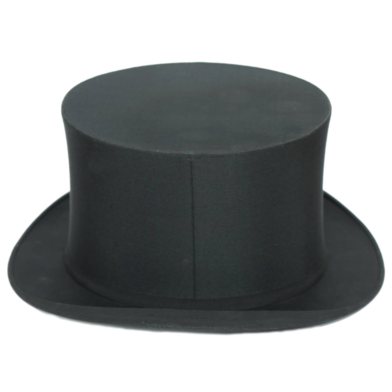 Vintage Silk Top Hat Collapsible Woodrow Made in England for Holt Renfrew Sz XXL - Poppy's Vintage Clothing