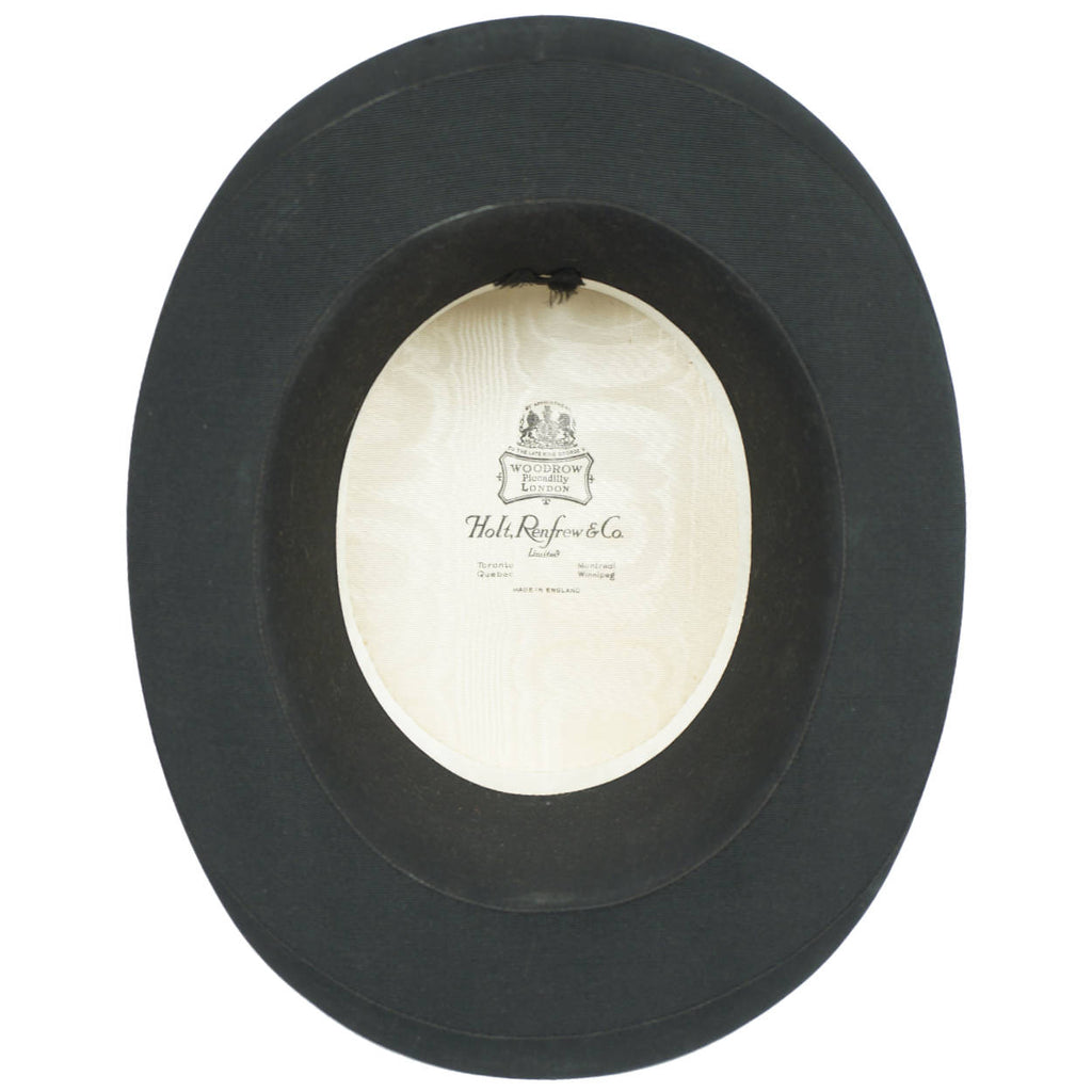 Vintage Silk Top Hat Collapsible Woodrow Made in England for Holt Renfrew Sz XXL - Poppy's Vintage Clothing