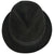 Yohji Yamamoto Borsalino Trilby Fedora Hat Water Repellent Rabbit Fur Felt 7 5/8 - Poppy's Vintage Clothing