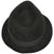 Yohji Yamamoto Borsalino Trilby Fedora Hat Water Repellent Rabbit Fur Felt 7 5/8 - Poppy's Vintage Clothing