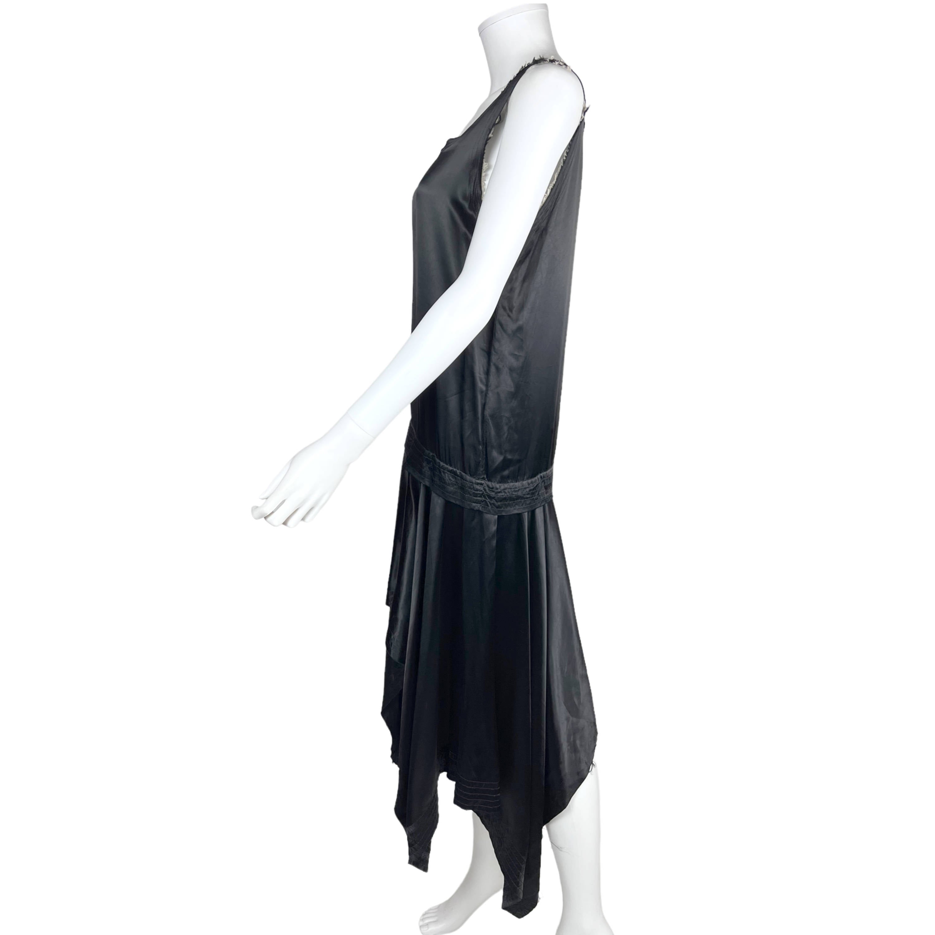 Yohji Yamamoto Dress Y's Label 2004 S/S 1920s Inspired Sz 3