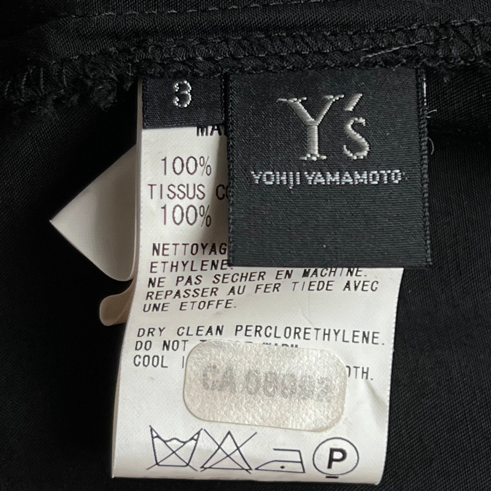 Yohji Yamamoto Dress Y’s Label 2004 S/S 1920s Inspired Sz 3