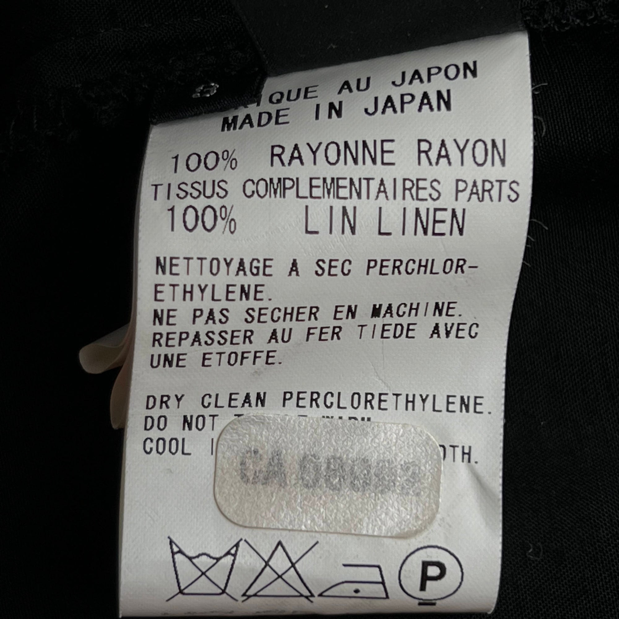 Yohji Yamamoto Dress Y’s Label 2004 S/S 1920s Inspired Sz 3