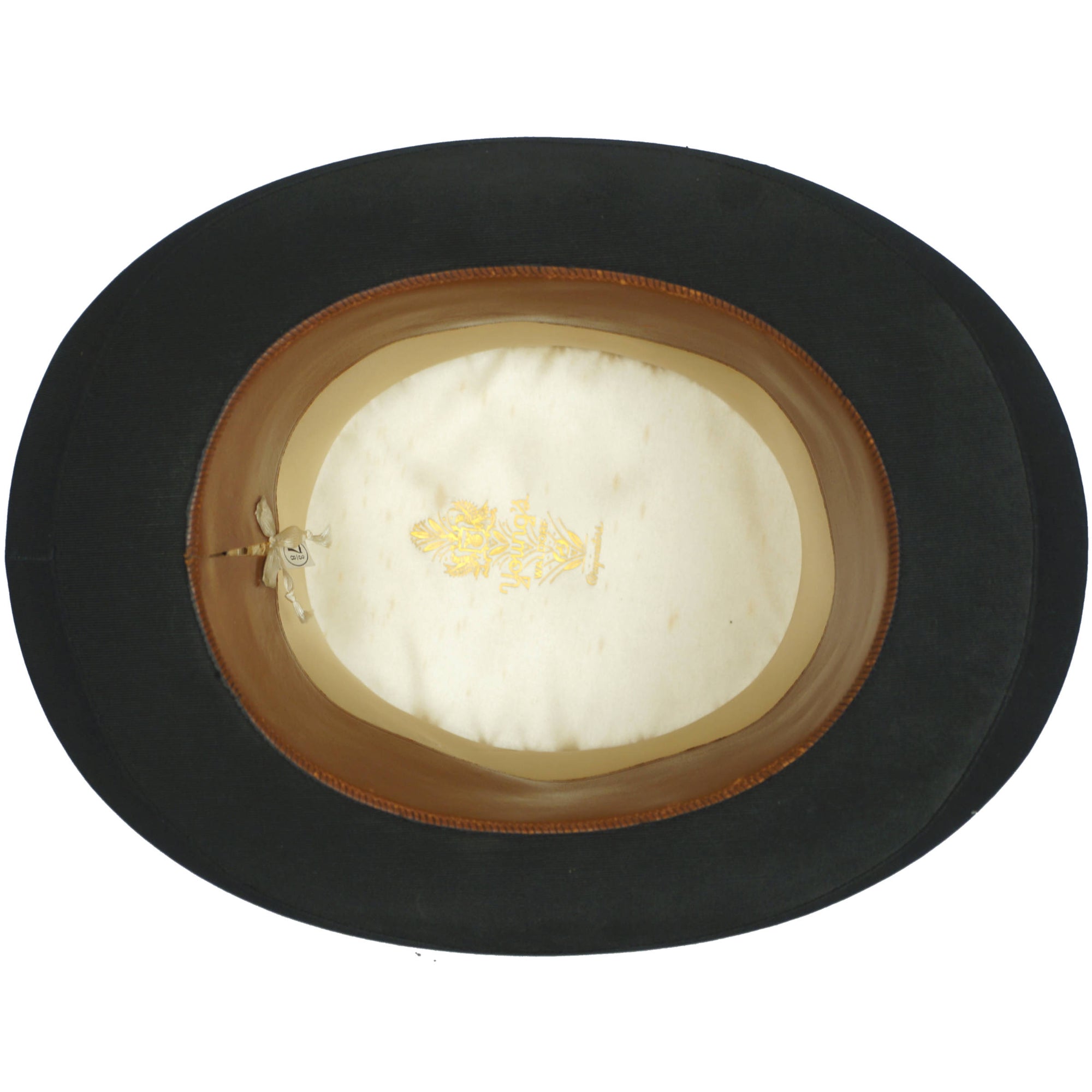 Large Vintage Plush Silk Top Hat Youngs New York