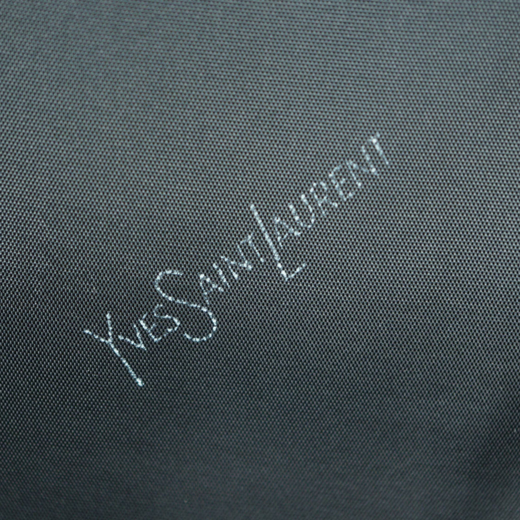 Vintage 1970s Yves Saint Laurent Black Velvet Mens Jacket Made in France Small - Poppy's Vintage Clothing