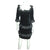 Vintage 1980s Yves Saint Laurent Dress in Black Velvet with Ruffles Size M - Poppy's Vintage Clothing