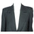 Vintage Yves Saint Laurent Black Wool Coat Made in France Ladies Size 40 - Poppy's Vintage Clothing