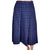 Vintage Yves Saint Laurent Rive Gauche Paris Wool Skirt Blue w Orange Check XS - Poppy's Vintage Clothing