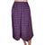 Vintage Yves Saint Laurent Rive Gauche Paris Wool Skirt Purple w Yellow Check XS - Poppy's Vintage Clothing