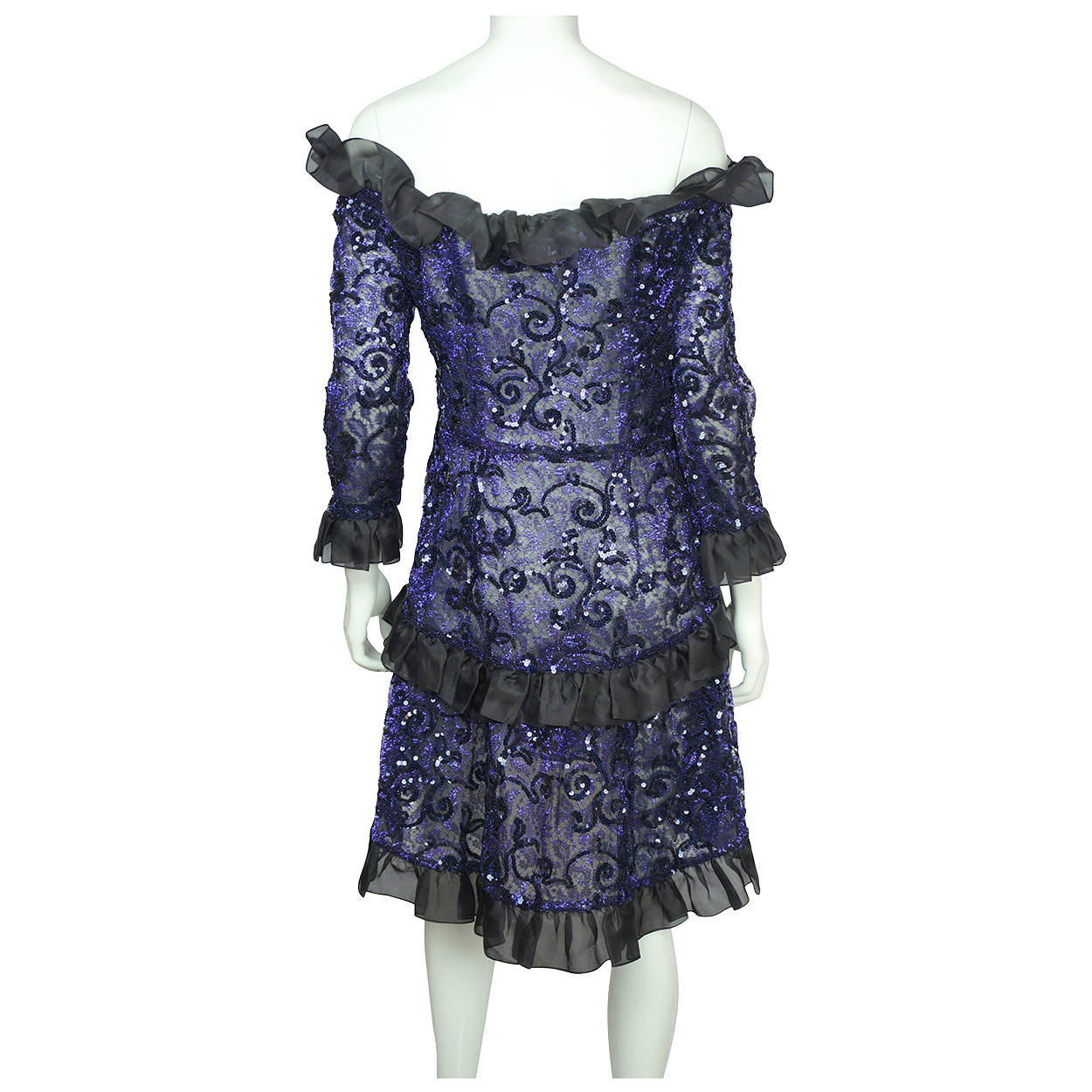 80s Sequin Dress | Yves Saint Laurent | Poppys Vintage Poppy's Vintage Clothing 80s Sequin Dress | Yves Saint Laurent | Poppys Vintage Poppy's Vintage Clothing
