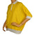 Vintage 1980s Yves Saint Laurent Top Yellow Polo Style Ladies Size L 44 - Poppy's Vintage Clothing