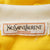 Vintage 1980s Yves Saint Laurent Top Yellow Polo Style Ladies Size L 44 - Poppy's Vintage Clothing