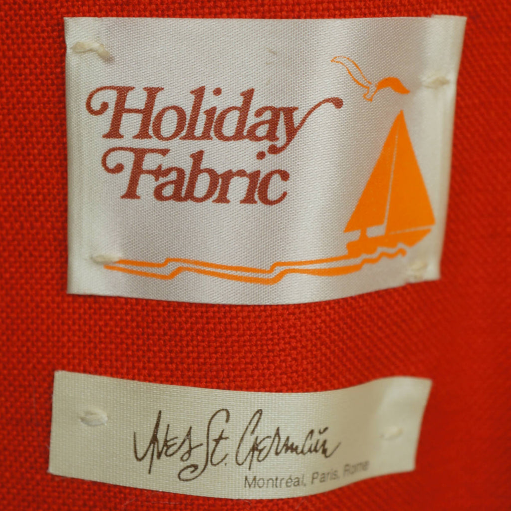 Vintage NOS Red Holiday Jacket Mens Blazer Sport Coat L Unused 1970s NWT - Poppy's Vintage Clothing