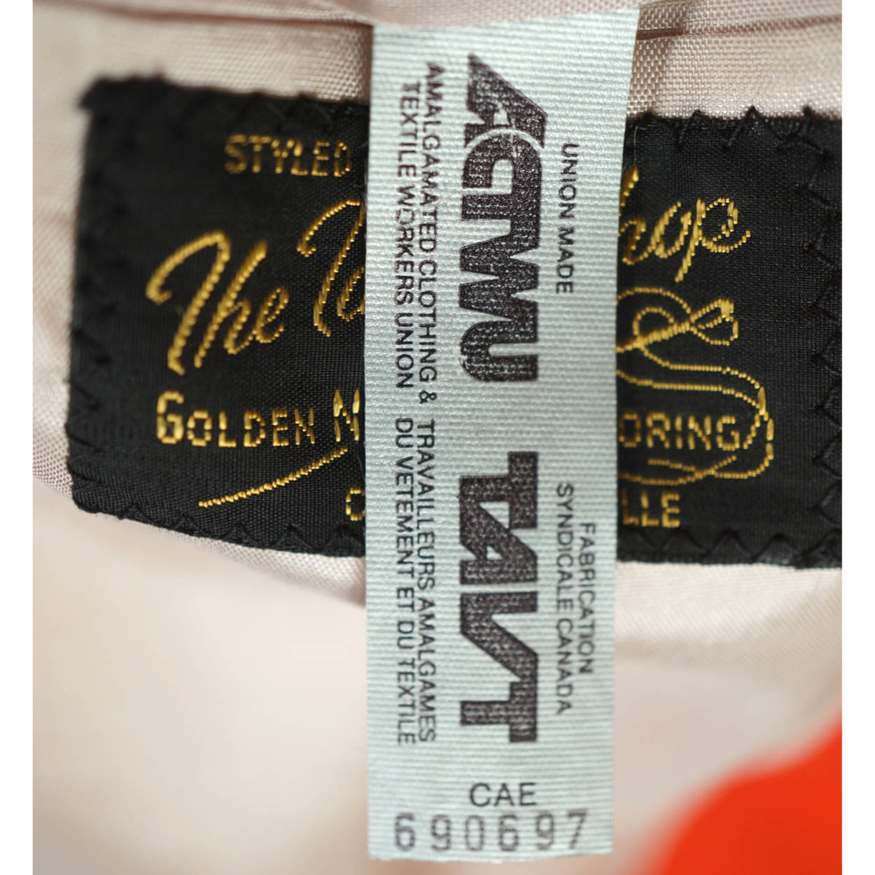 Vintage NOS Red Holiday Jacket Mens Blazer Sport Coat L Unused 1970s NWT - Poppy's Vintage Clothing