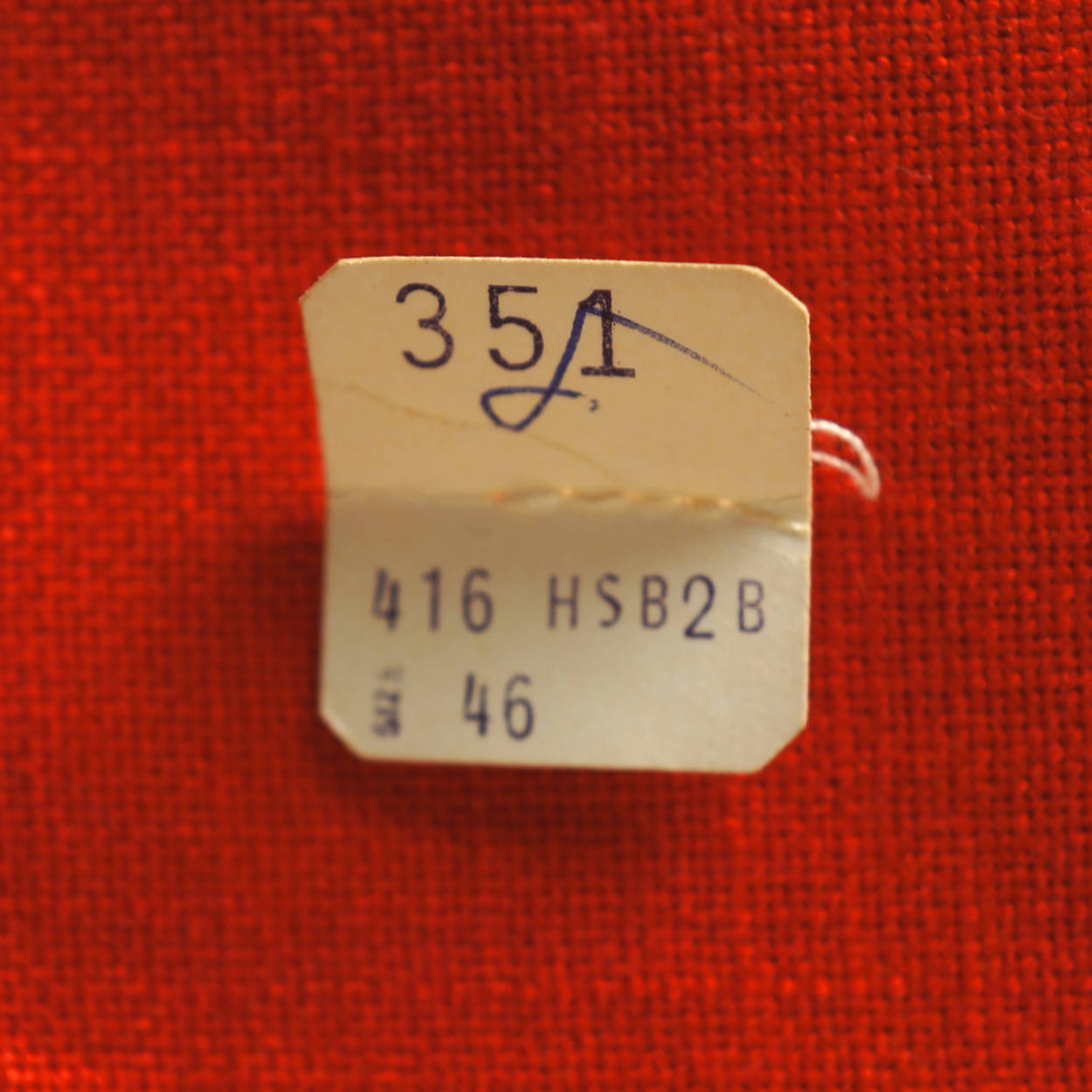 Vintage NOS Red Holiday Jacket Mens Blazer Sport Coat L Unused 1970s NWT - Poppy's Vintage Clothing