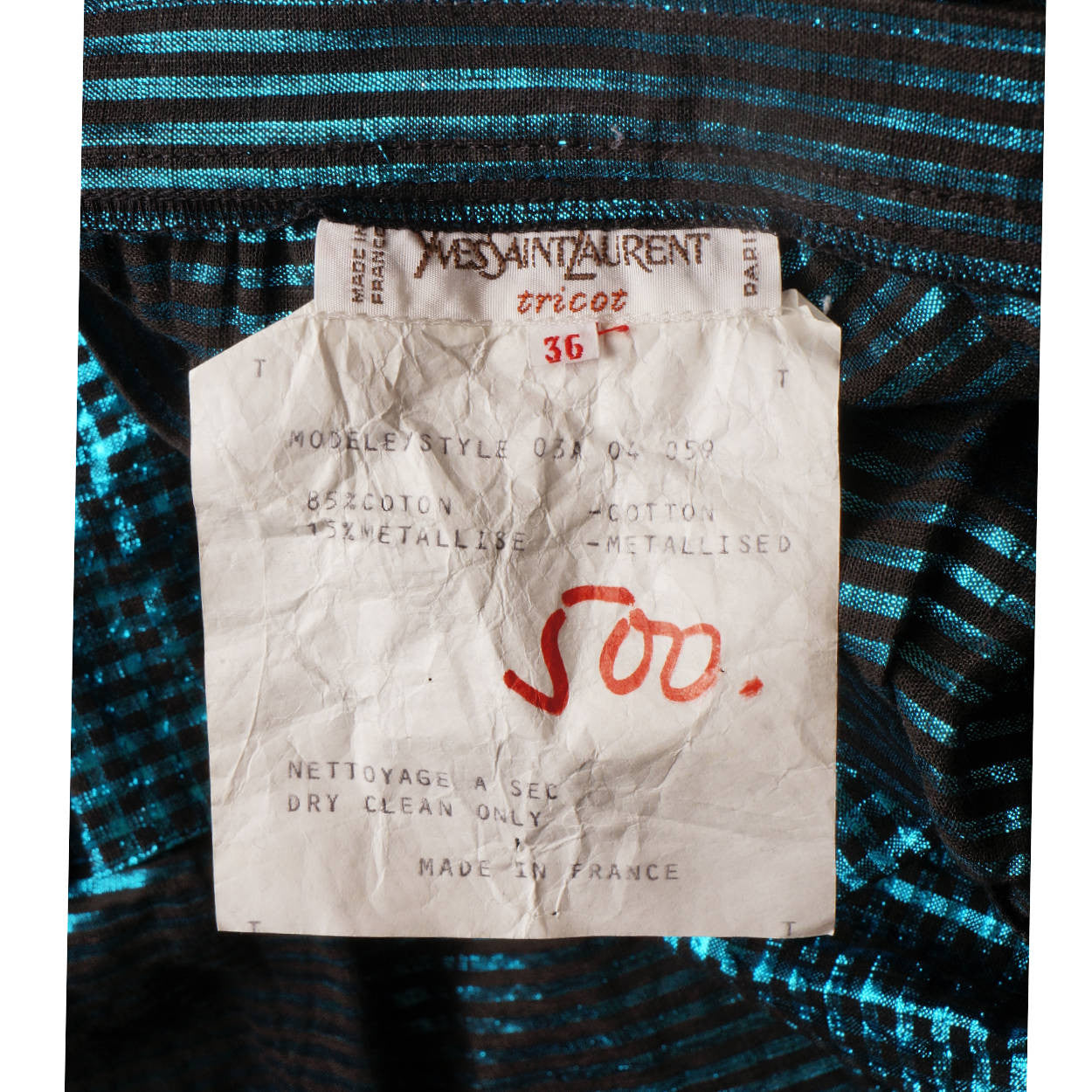 Vintage 1970s Yves Saint Laurent Peasant Look Blouse and Skirt -  L - Poppy's Vintage Clothing