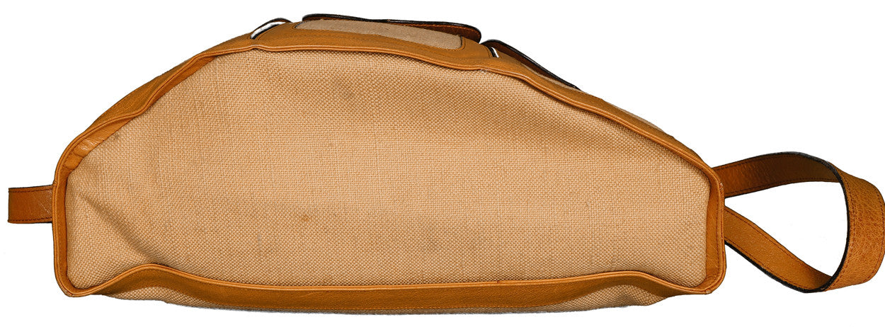 Vintage 1960s Yves Saint Laurent Safari Look Purse Photographer Camera Bag - Poppy's Vintage Clothing