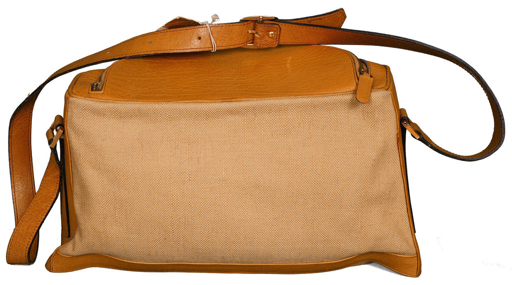 Vintage 1960s Yves Saint Laurent Safari Look Purse Photographer Camera Bag - Poppy's Vintage Clothing