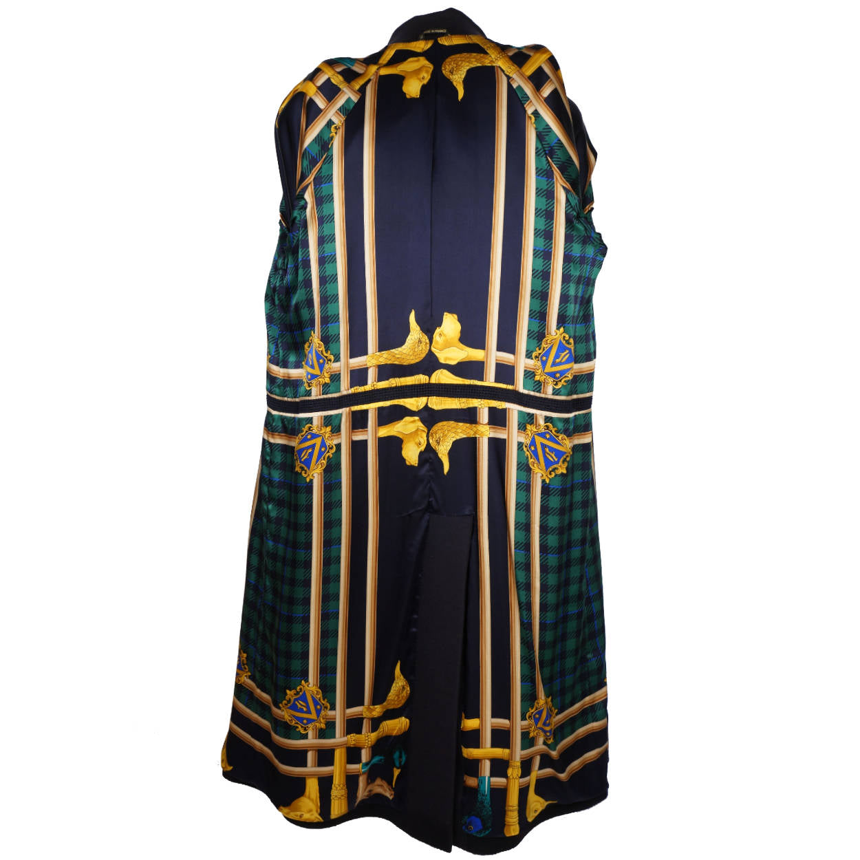 Zilli France Pure Cashmere Coat Mens Continental Overcoat Silk Lining Size M 40 - Poppy's Vintage Clothing