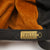 ZILLI France Travel Bag Black Leather for Shoes or Ankle Boots with Brown Suede - Poppy's Vintage Clothing